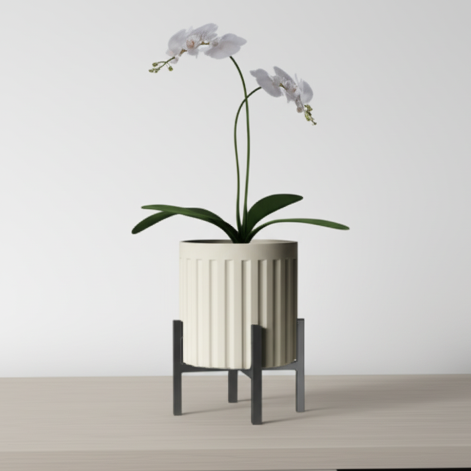 5-in-1 Modern Flower Pot & Desk Organizer Set – Optional Legs, Unique Designs, Multi-Use