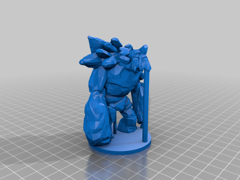 Dota 2 Tiny with Base for Dungeons and Dragons