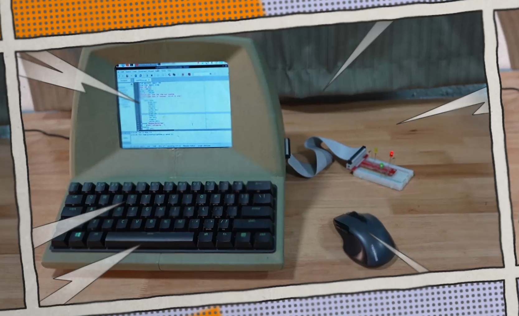 Callisto 3 - Pi5 Powered Retro style PC