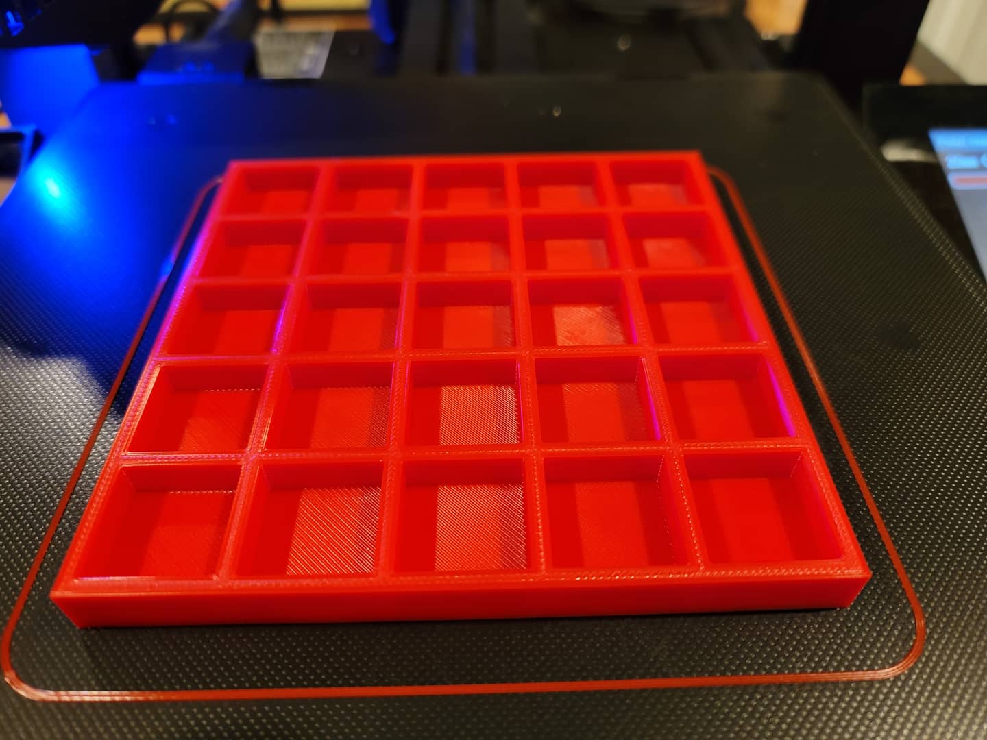 20mm Calibration Cube Storage Tray - Stackable