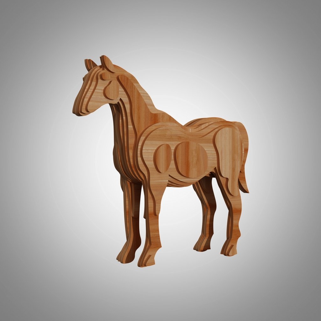 Horse 3D Puzzle