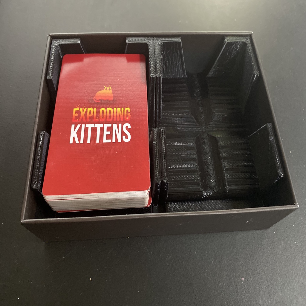 Card Holder/Insert for Exploding Kittens