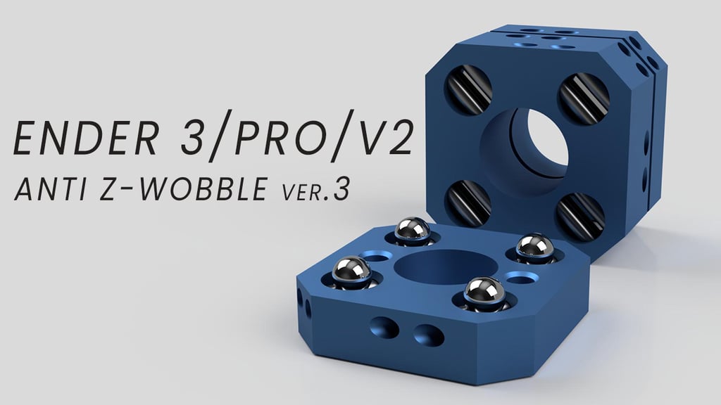 Ender 3/Pro/V2 Z axis anti wobble nut - Direct Drive