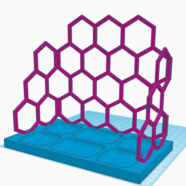 Hex Earring Storage