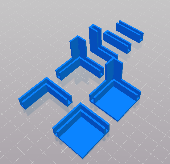 Cardboard Corner Bracket Set
