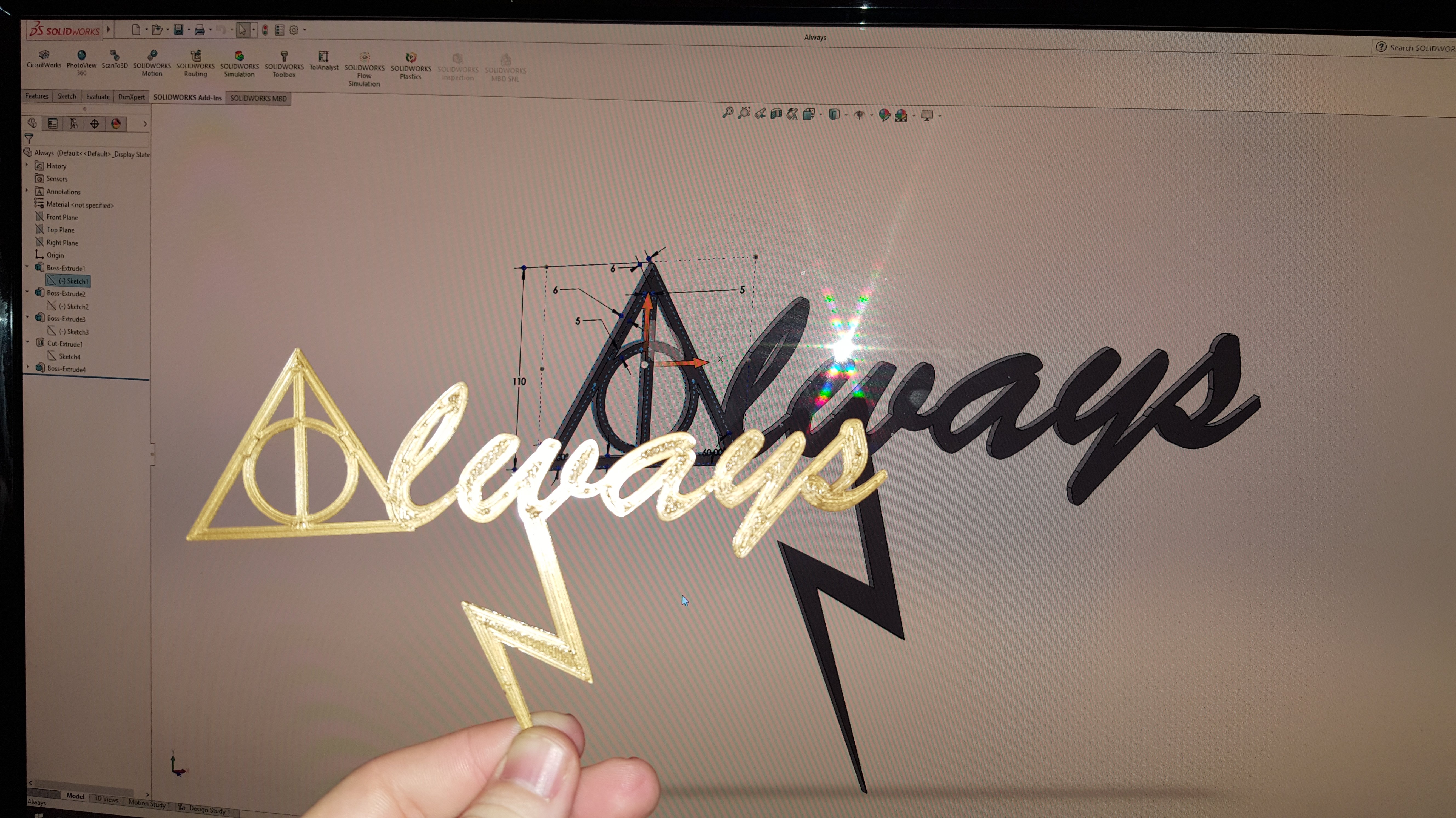Always Cake Topper