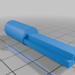 sas bolt handle 3D model