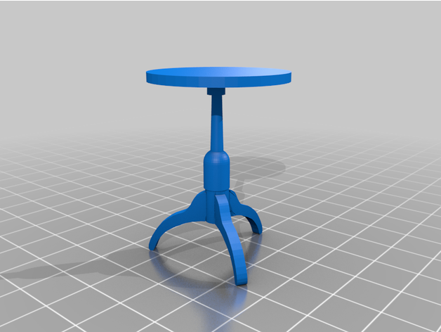 FICHIER pour imprimante 3D : salon - bibliothèque - salle a manger  - Page 3 Featured_preview_Shaker_Candle_Stand_112_Ratio