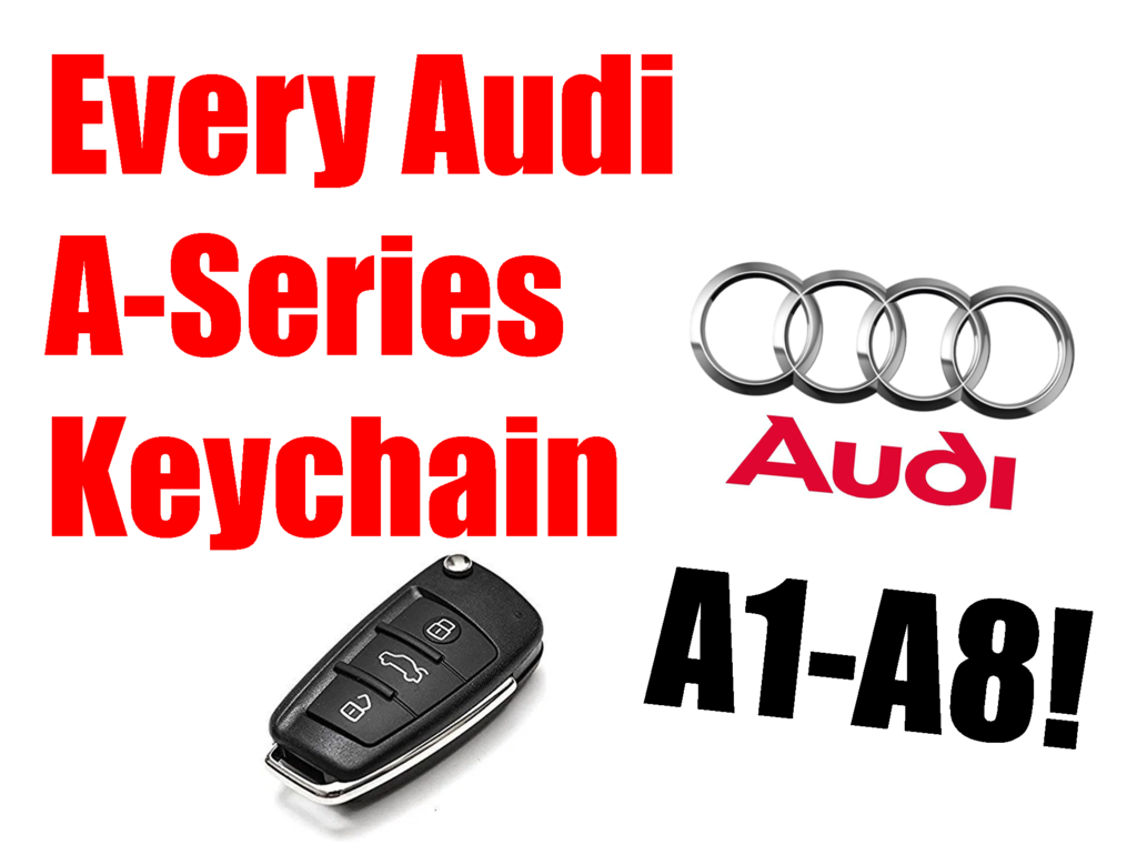 Every Audi A-Series Keychain