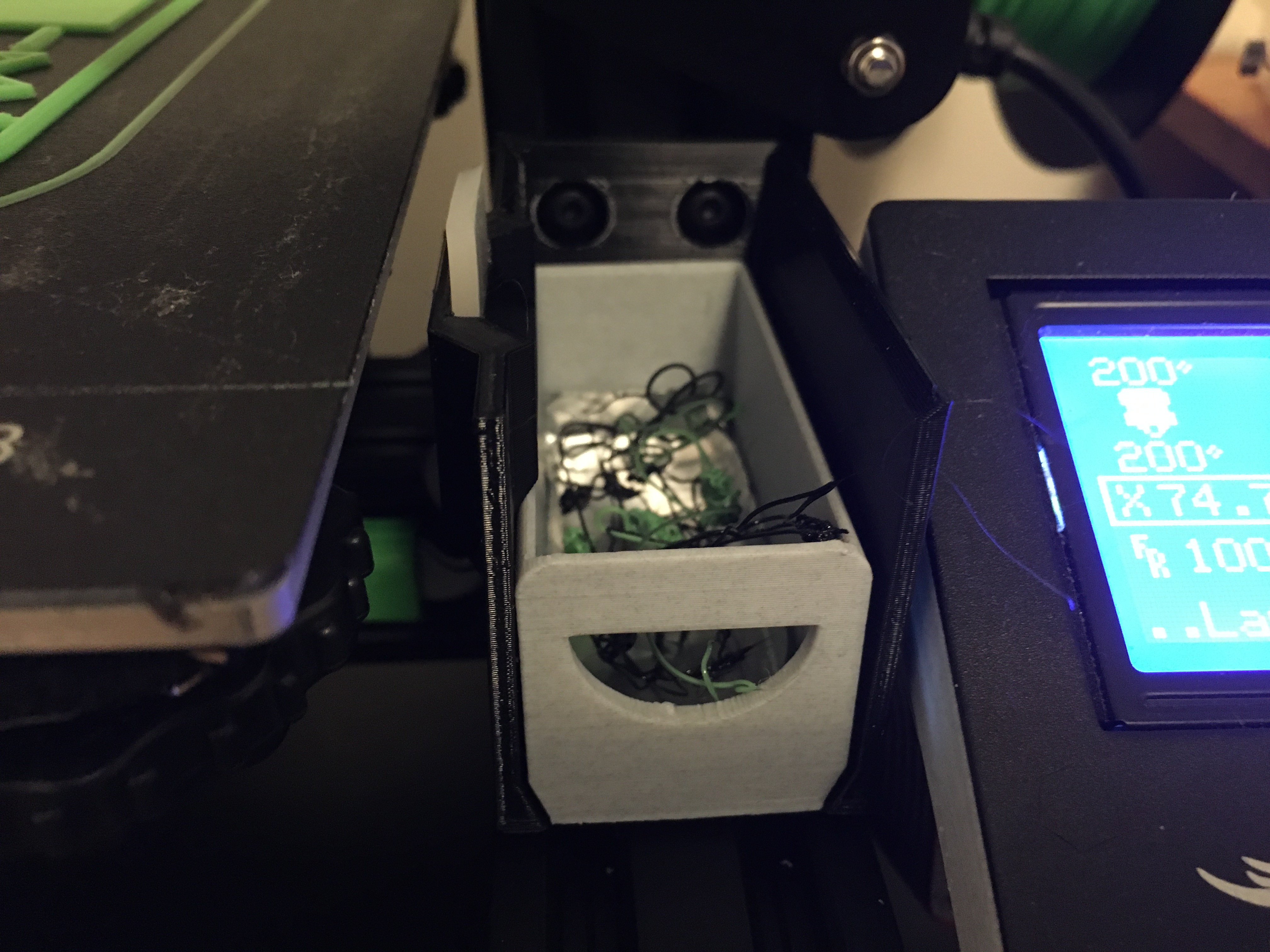 Ender-3 Filament Waste Squeegee