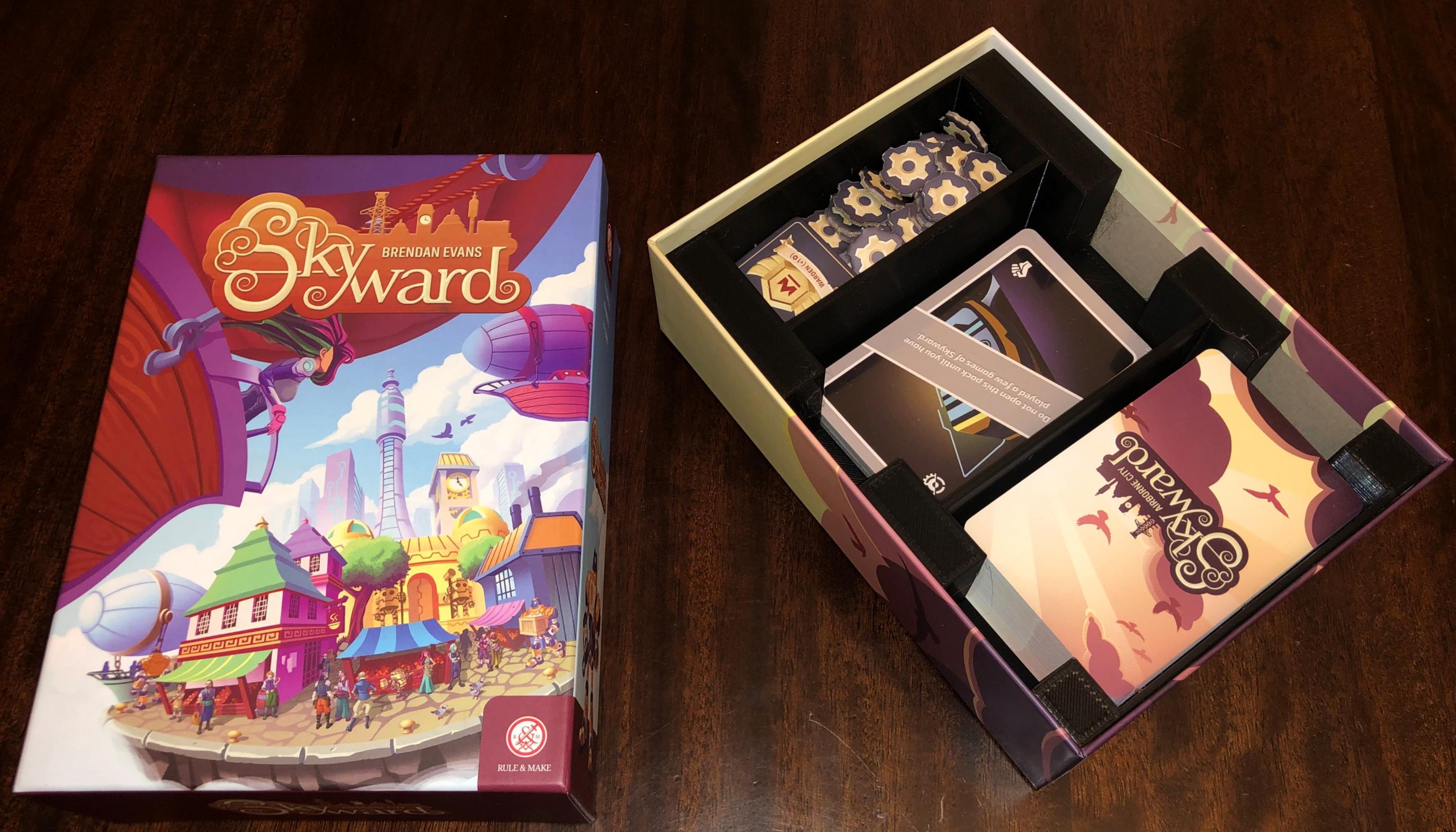 Skyward game box insert