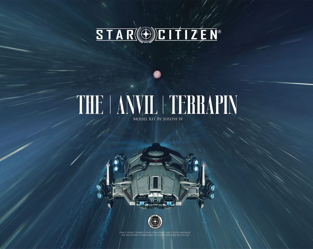 Anvil Terrapin Model Kit - Star Citizen