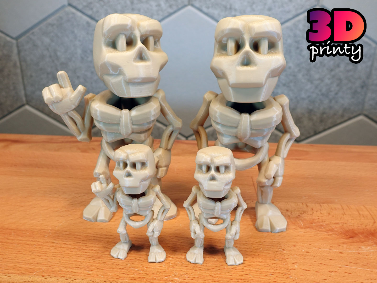 Mini Skeleton - Sculptember Model #8
