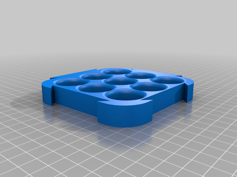 Modular Squeeze Bottle Tray / Color Paint Palette