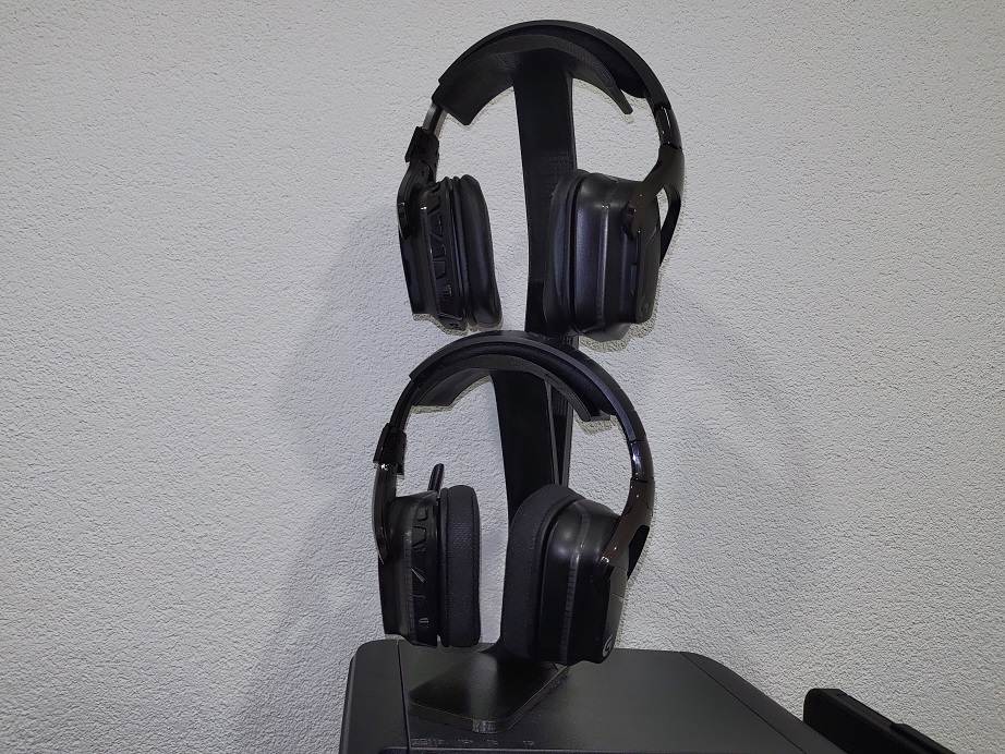 Stackable modular headset holder