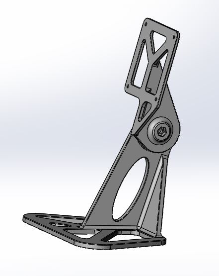 adjustable TV monitor table stand holder 100 x 100 hole spacing