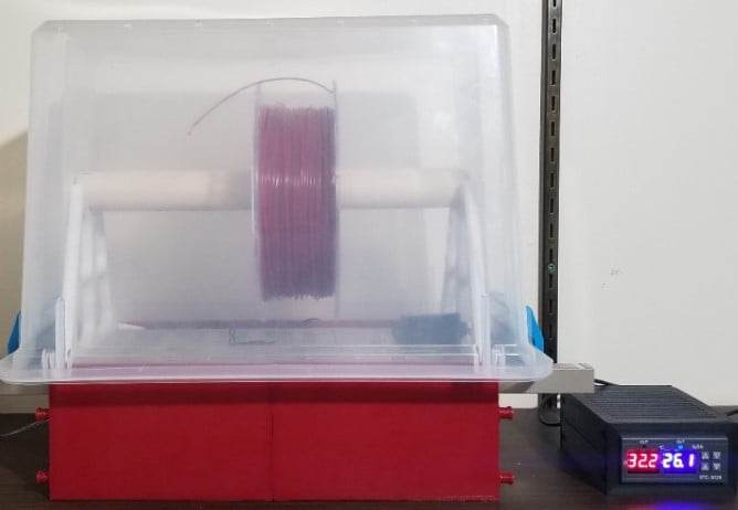 Multi Spool Filament holder/dryer