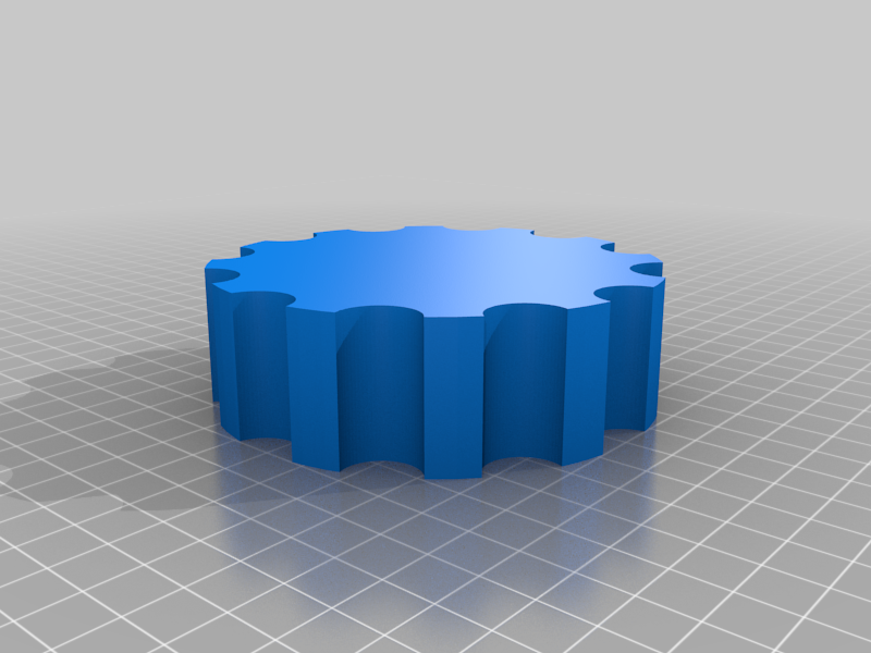 Gear in TINKERCAD