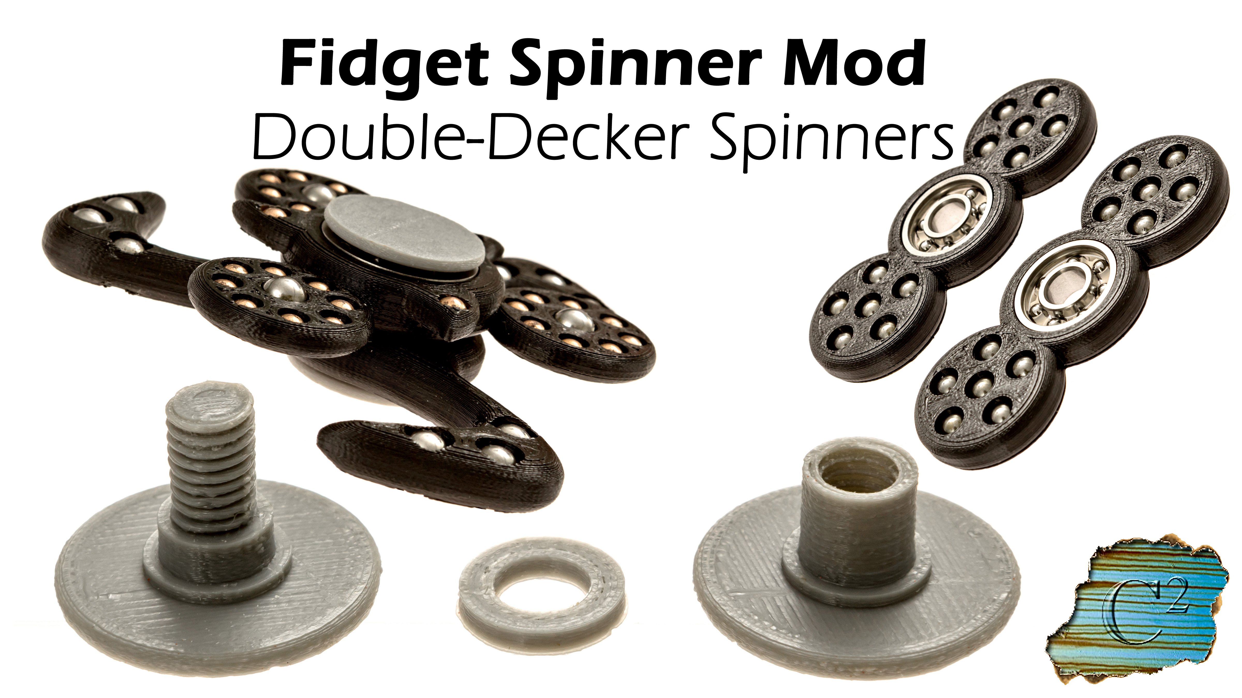 Double-Decker Fidget Spinner Mod