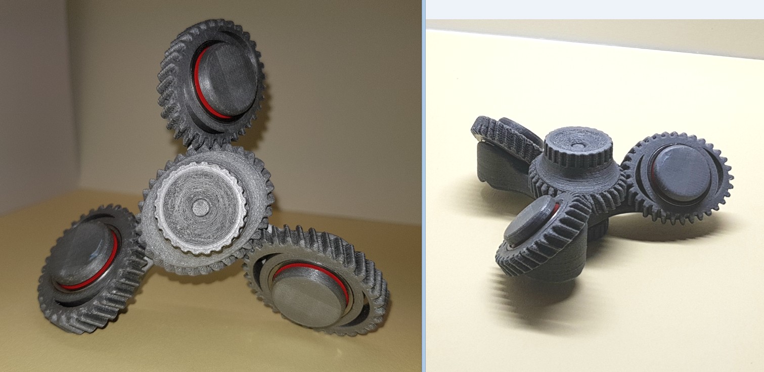 Spinner Elliptical gear