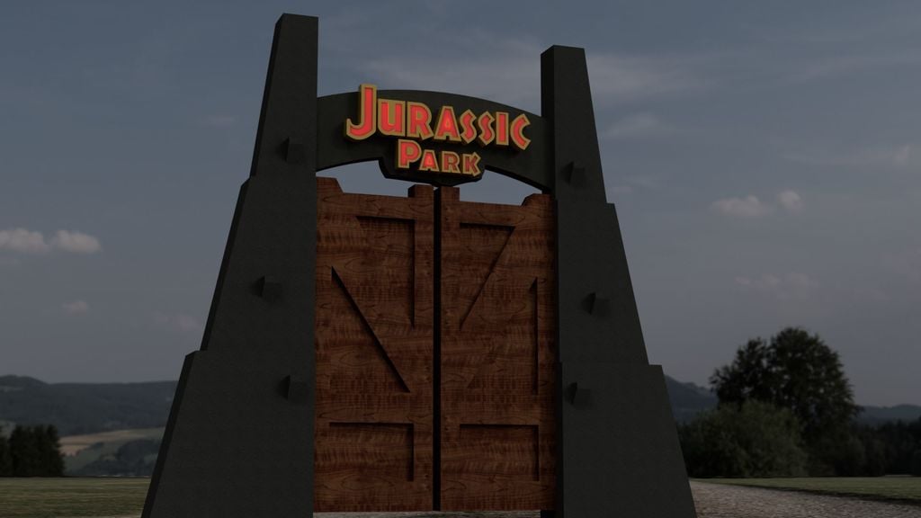 Jurassic Park Main Gate