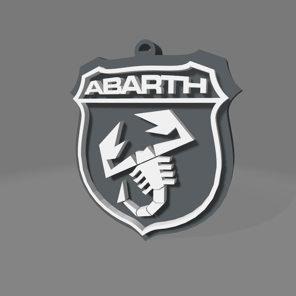 Abarth Keyring