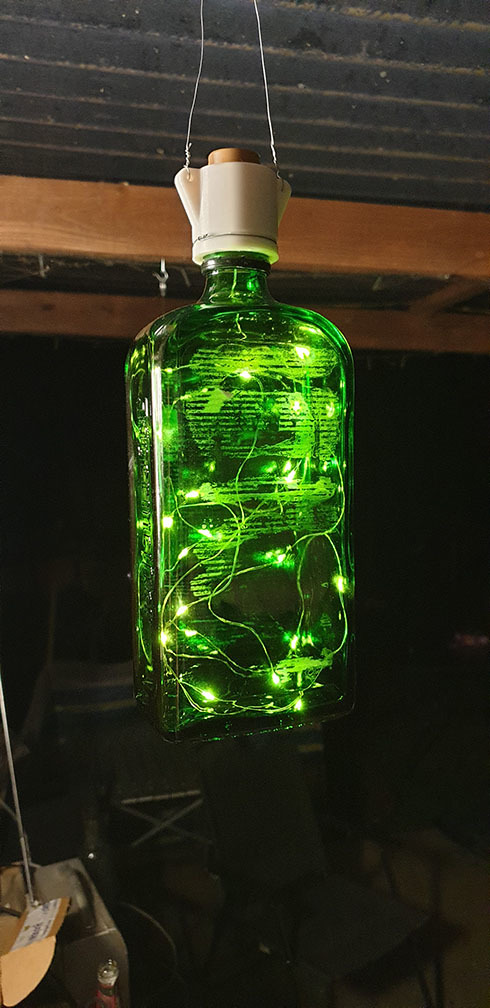 Jägermeister Bottle Light Hanger