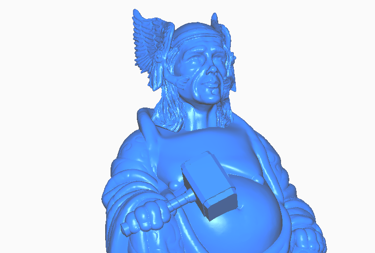 Thor Buddha w/ Hammer (Marvel Collection)