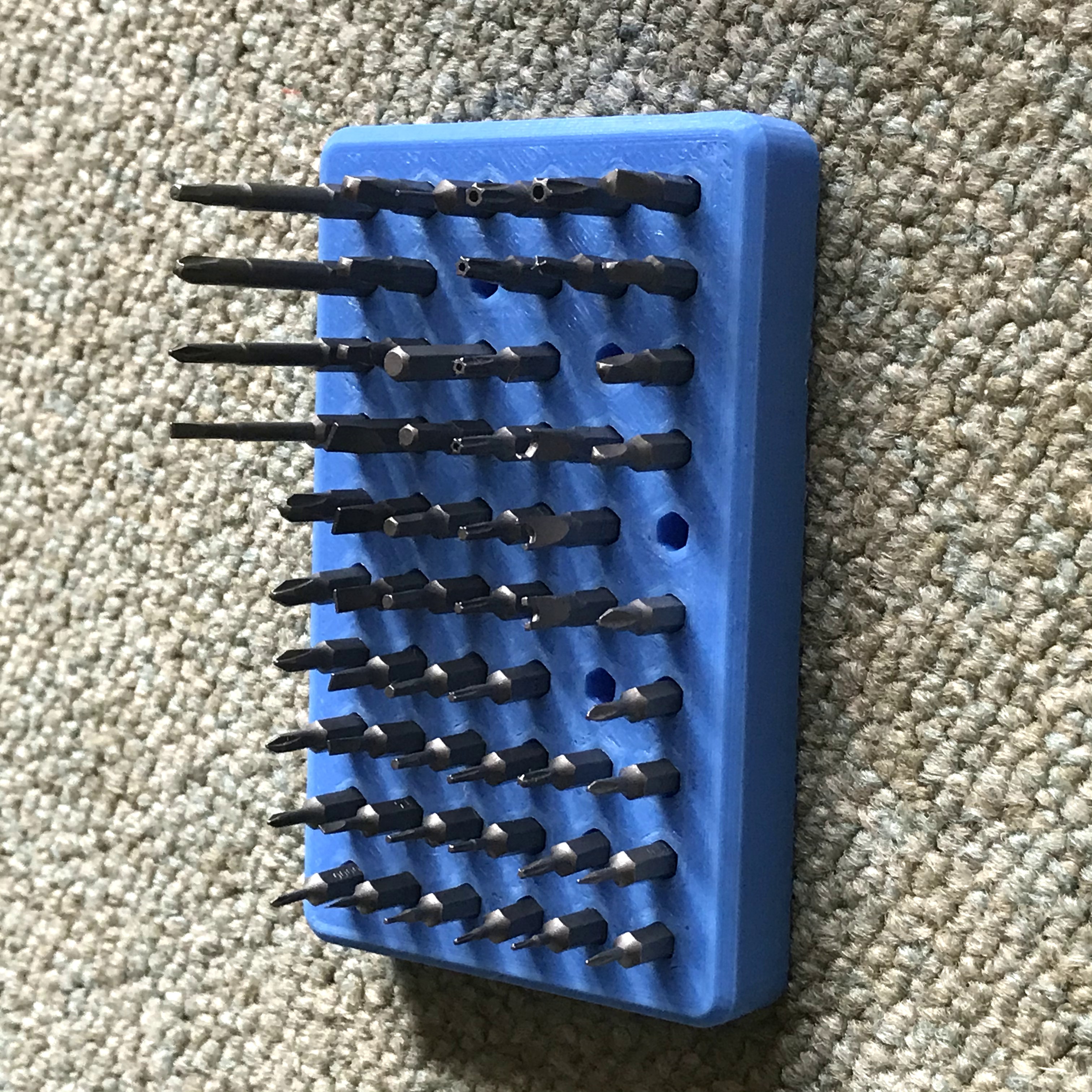 Hex driver bit stand