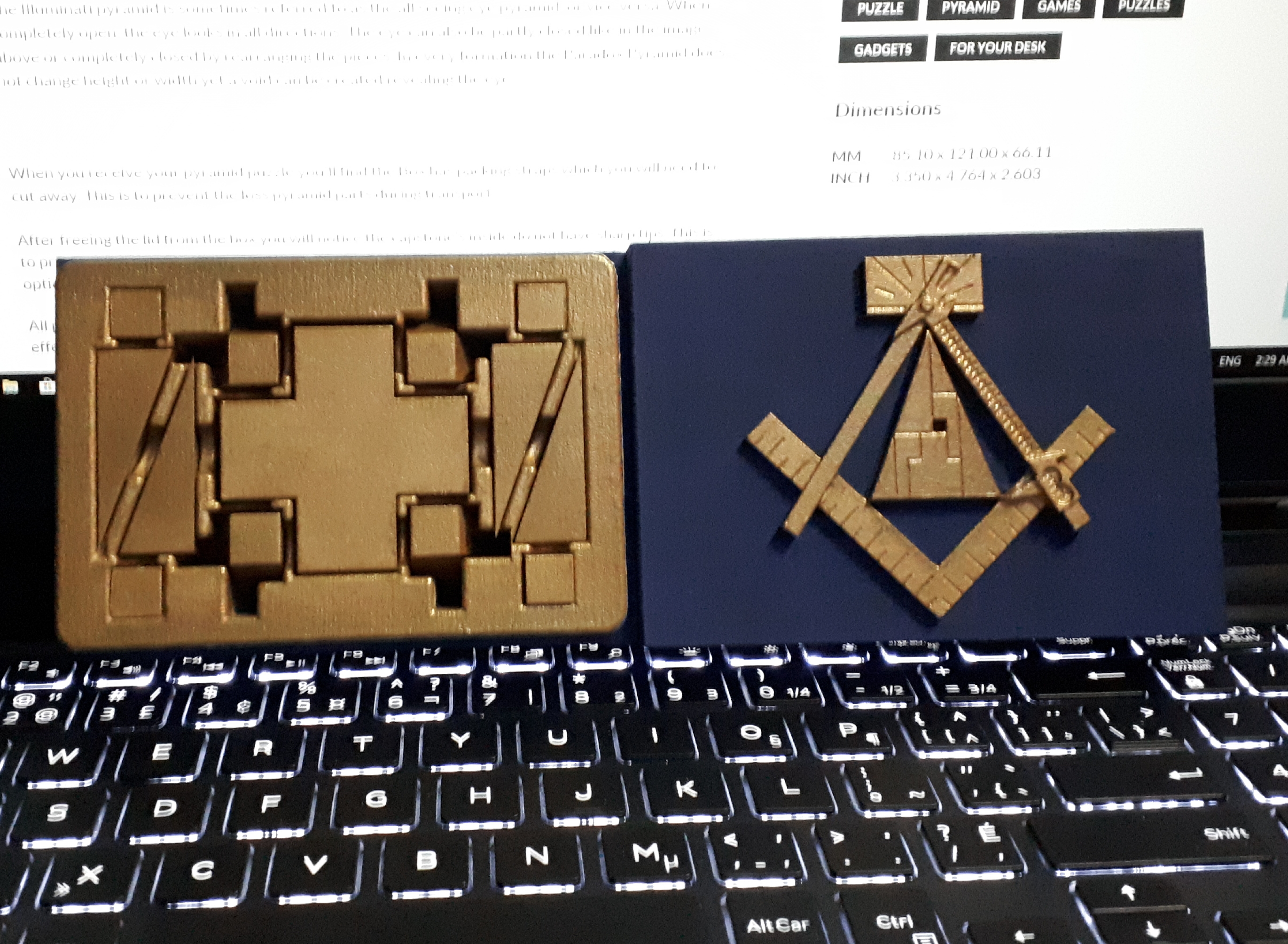 Pyramid Puzzle BoxSet