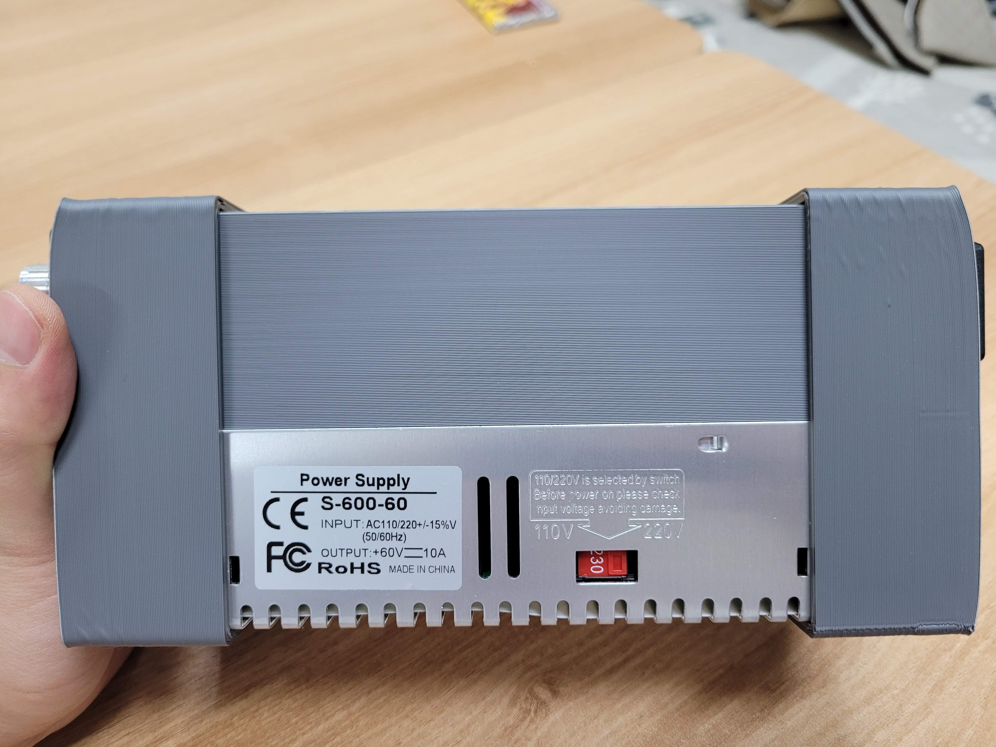 XY6020L DC Power Supply Enclosure with SMPS by DanPapa - Thingiverse
