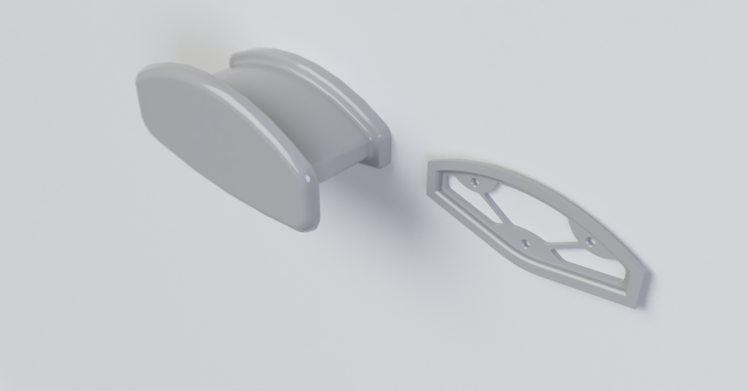 Headphone stand - wall mounted