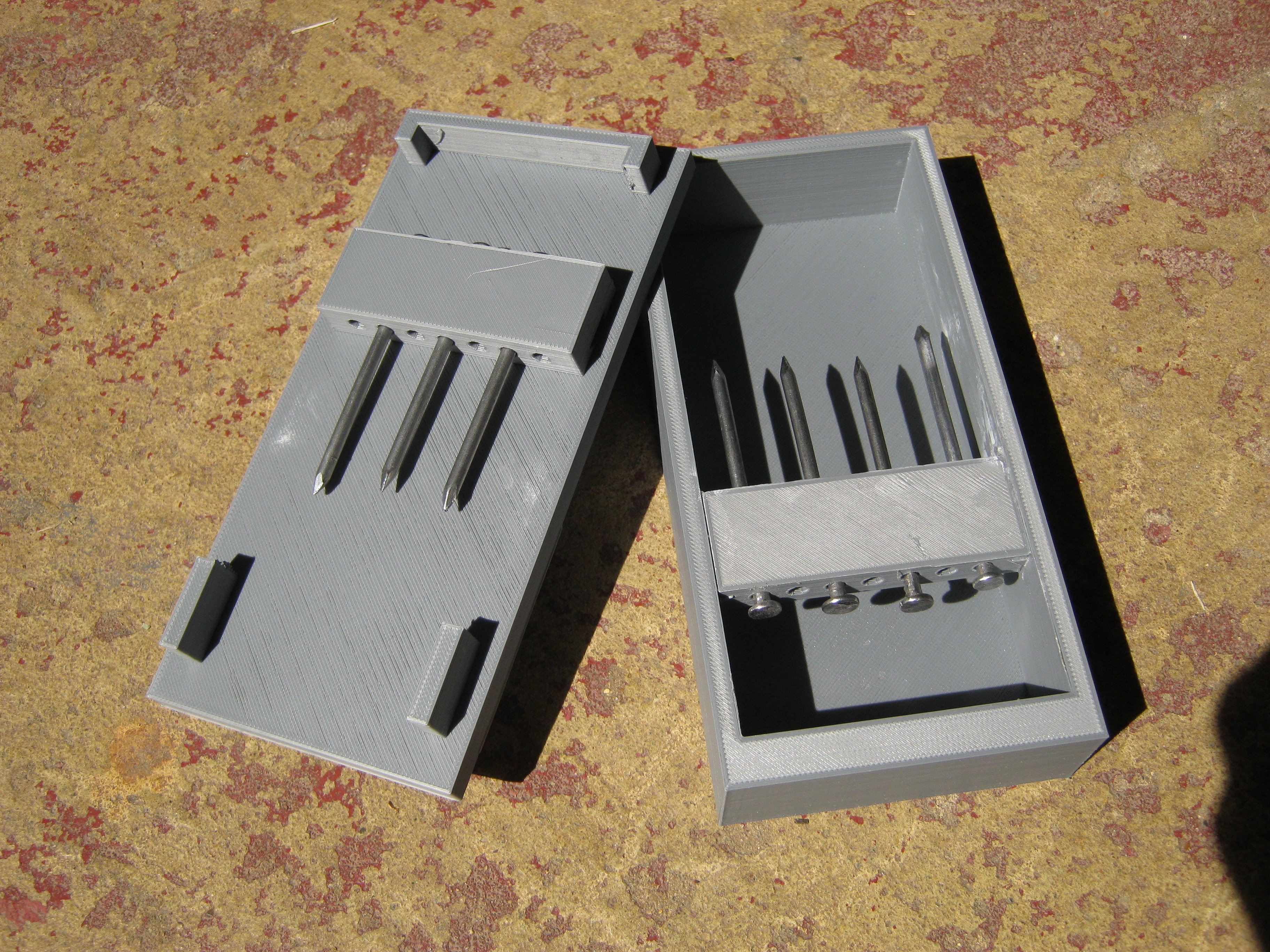 Nail Puzzle Box