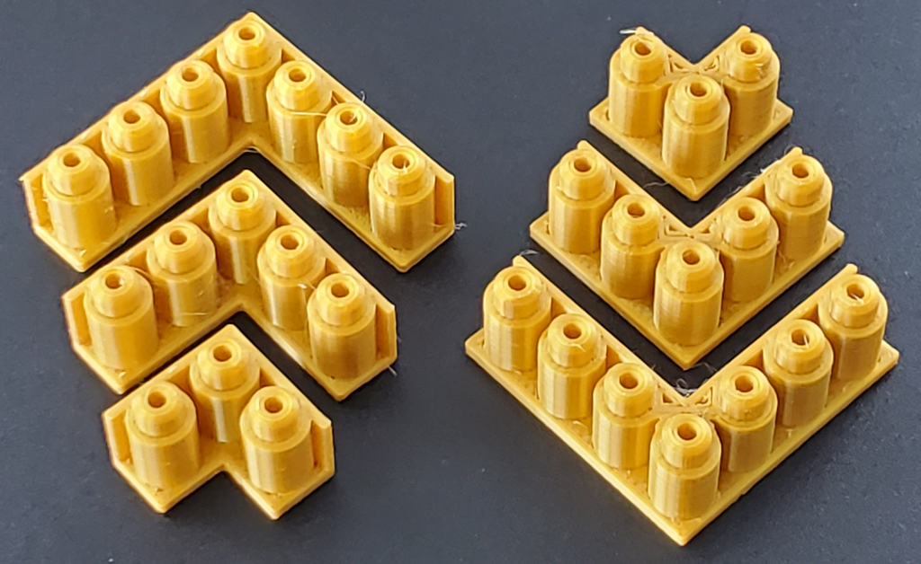 Montini building bricks Pip Strip Set (Lego Compatible)