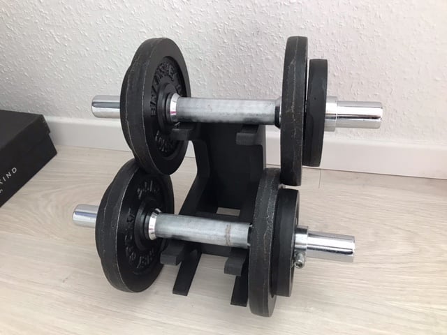 dumbbell stand / Kurzhantelständer