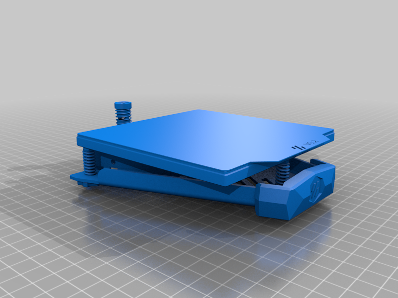 V0 kirigami bed model for slicer