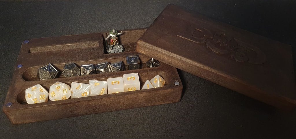 Dice Vault and tray for D&D