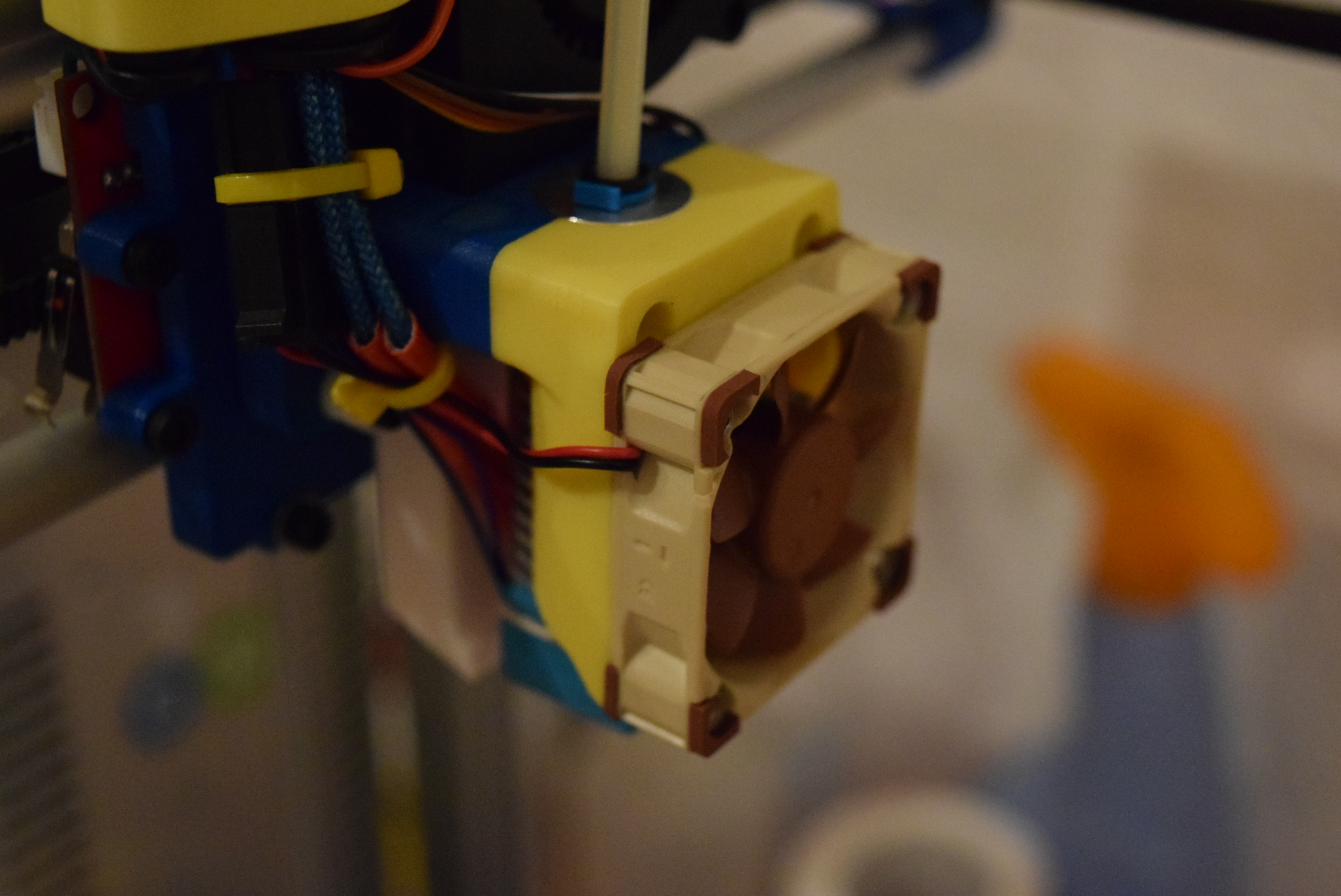 Hypercube e3D 40mm fan mount
