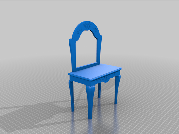 FICHIER pour imprimante 3D : chambre Featured_preview_Tocador_provenzal
