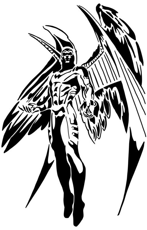 Archangel stencil
