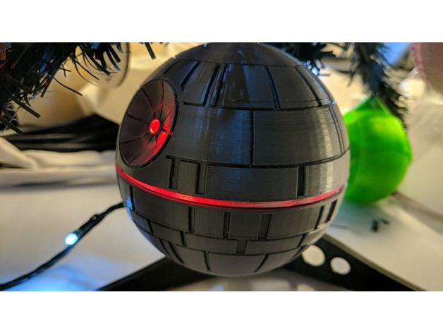 Death Star Ornament With Sound And Light