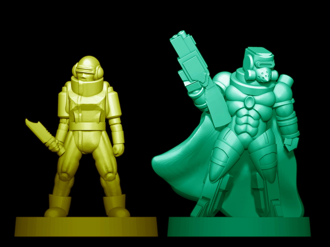 Pocket-Tactics: Guild Bounty Hunter and Penal Colonist