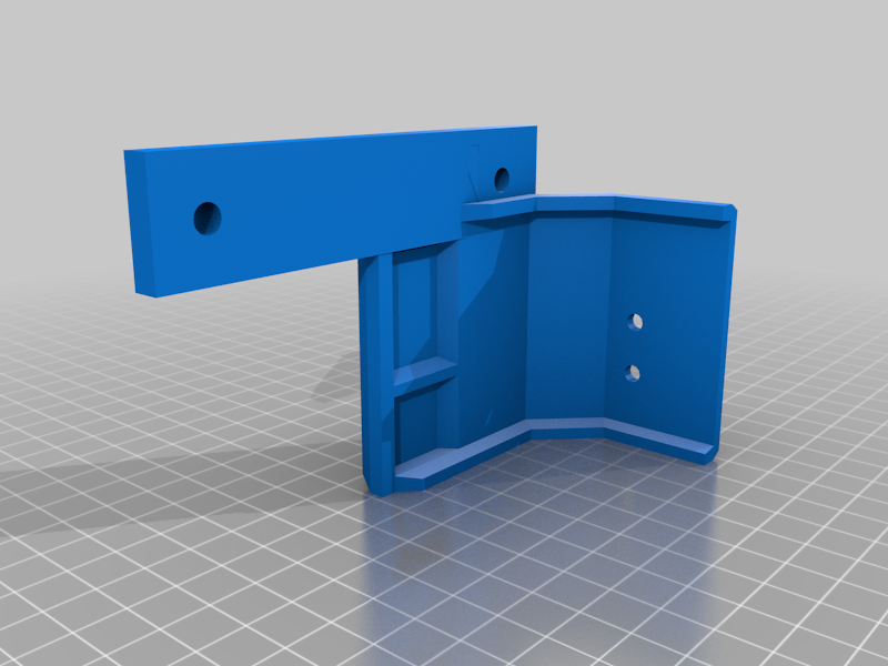 Anycubic I3 Mega S mount for Voron Mobius 4 Extruder