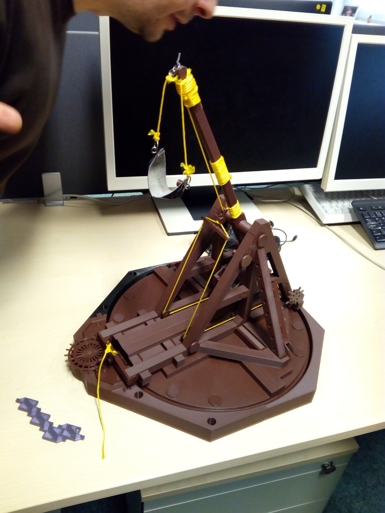 3D Printed Trebuchet