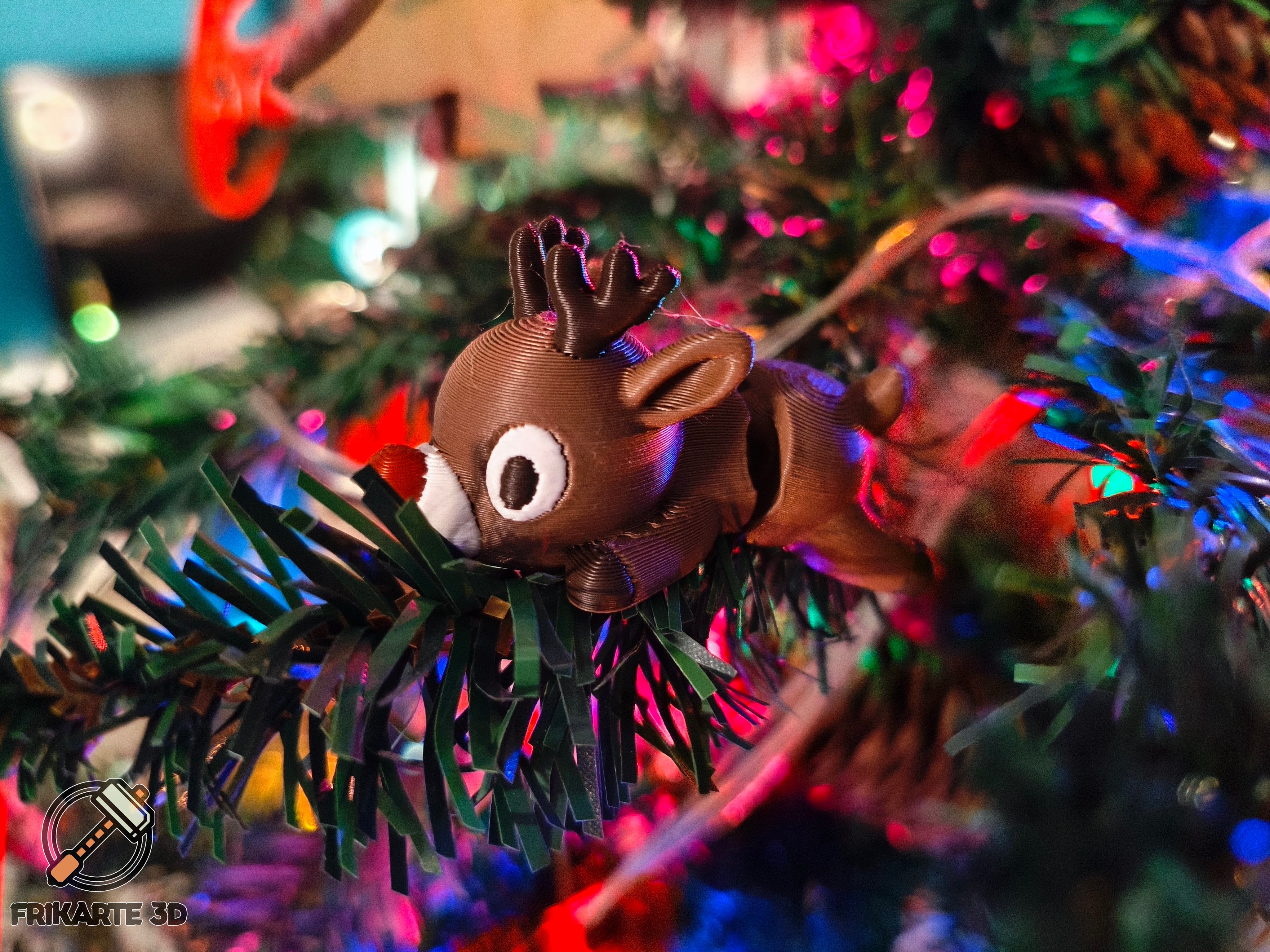 Flexi Baby Rudolph – The Cutest Christmas Flexi Reindeer!
