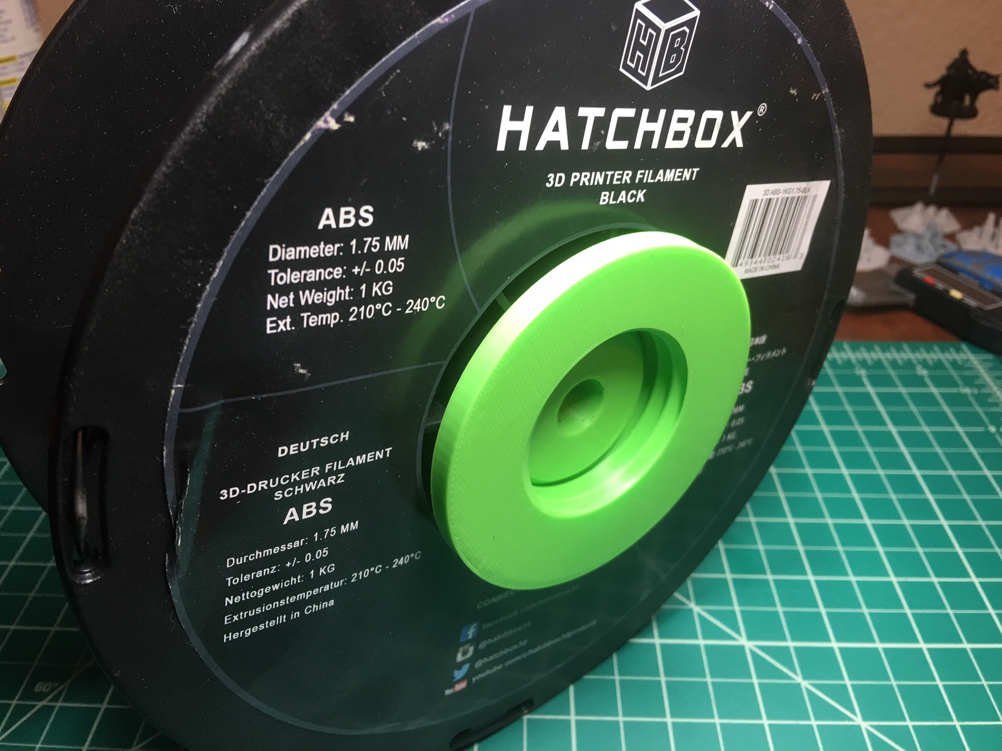 Universal Filament Spool Hub