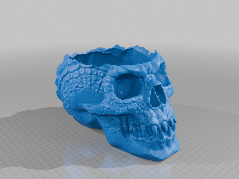 Monster skull dish