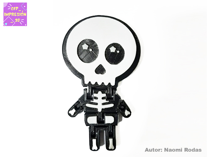 Esqueleto articulado ( Halloween articulated skeleton)