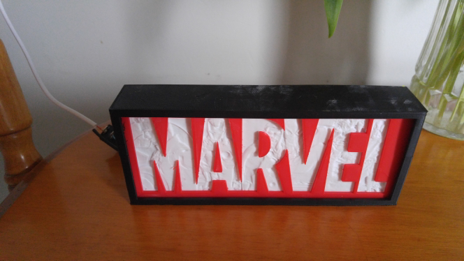 Marvel Logo Frame