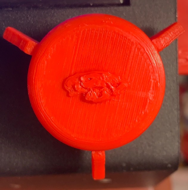 LCD knob for 3D printer. (Eagle or Regular)